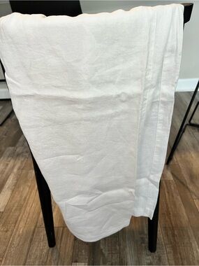 Athleta White Wide-Leg Trousers